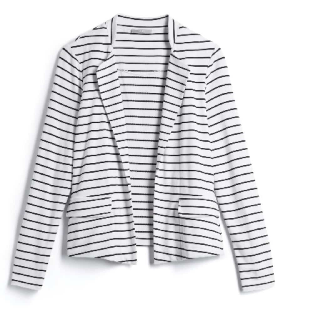 FINAL SALE Tart Striped Knit Blazer Size S